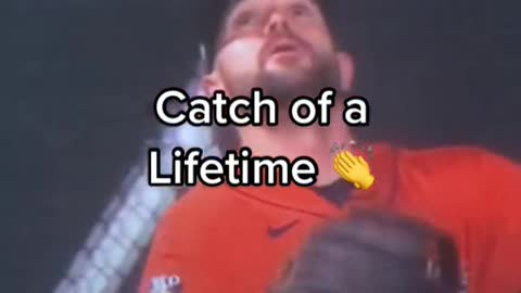 The catch of a lifetime in the World Series