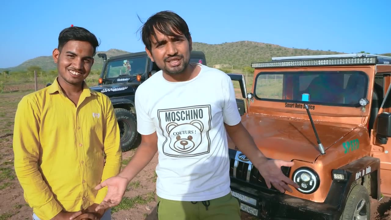 World's First Solar Powered Electric THAR - MR. INDIAN HACKER _ 4x4 + Petrol Engine