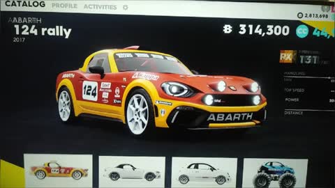 all of the Fiat Abarth cars in The Crew 2 by Jack the Irish wolfhound
