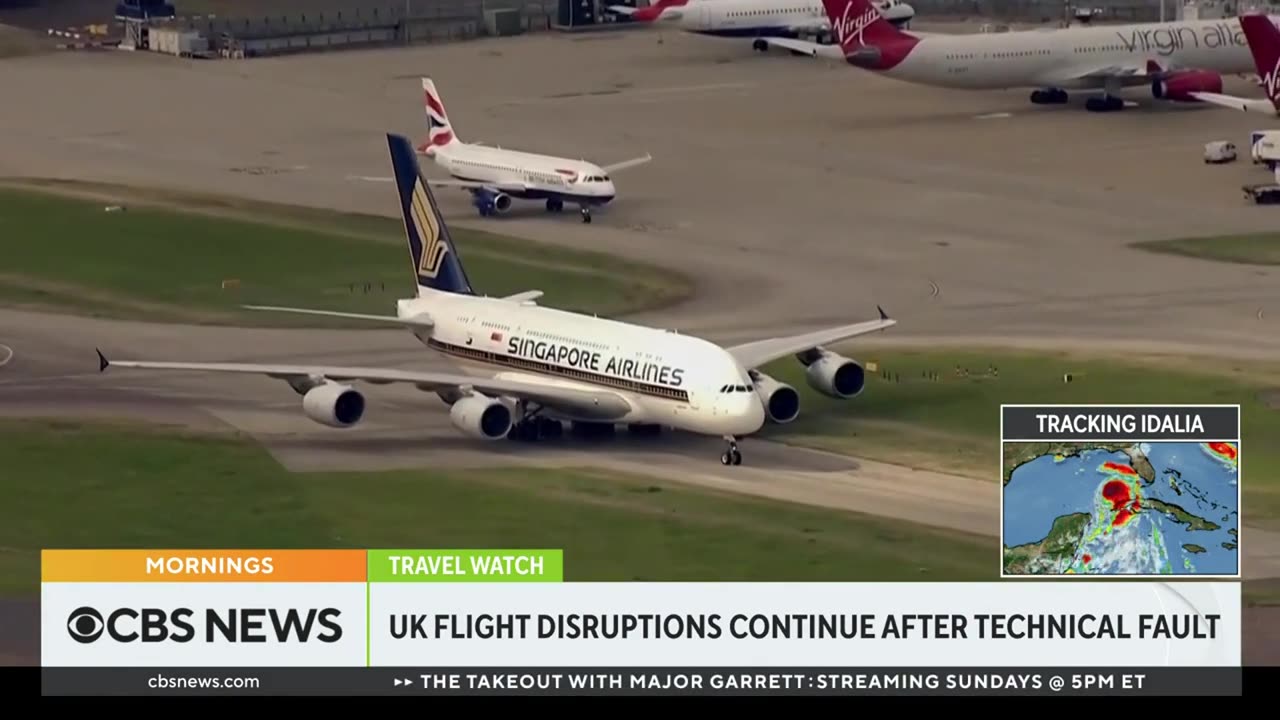 UK flight disruption could last days after technical fault