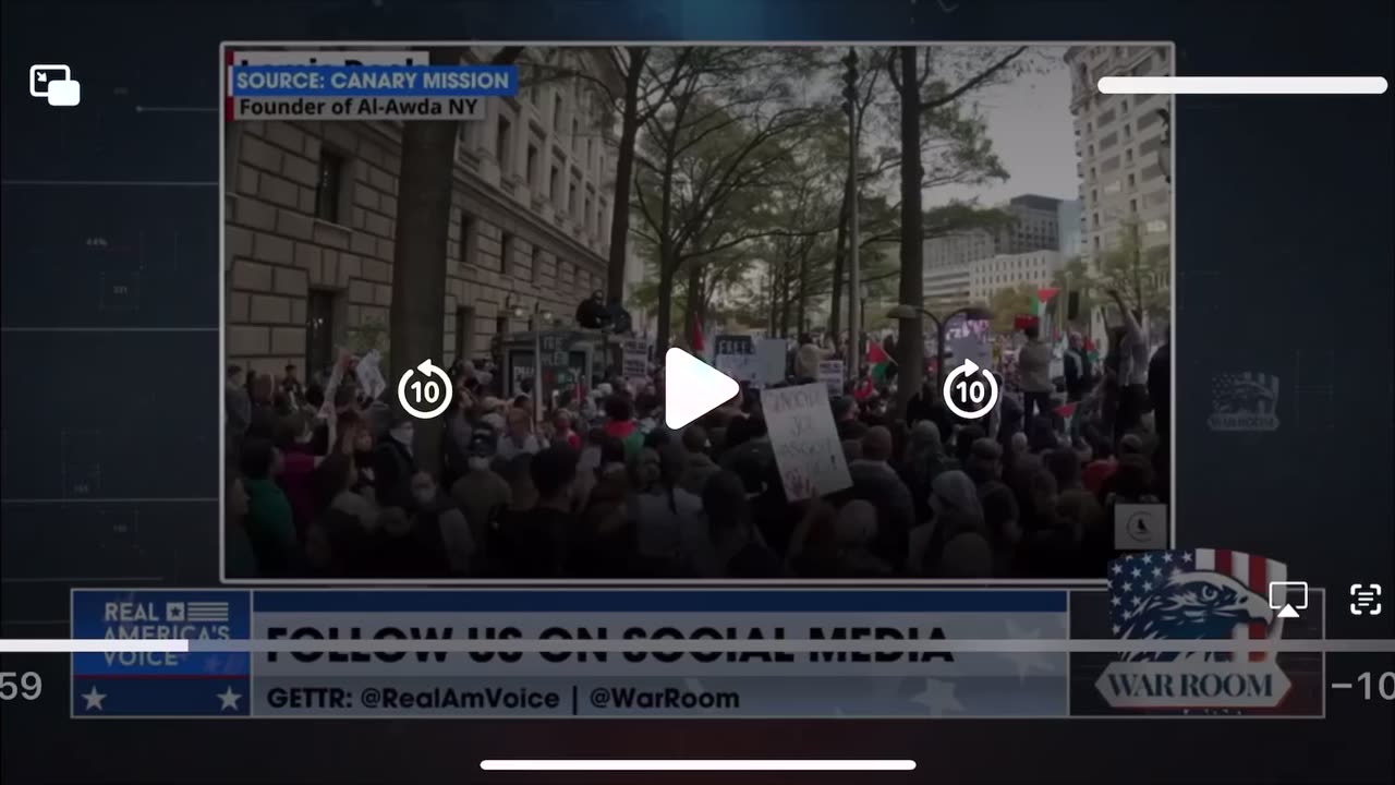 Terrorist Sympathizers Protesting in Washington DC praising their martyrs on Nov 4th 2023