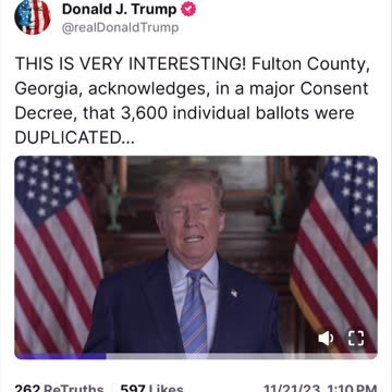 FULTON GA REMOVES VOTING MACHINES