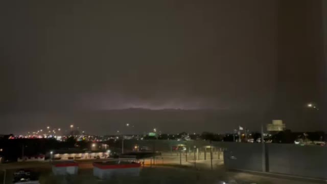 Lightning storm brewing in Nirth Texas
