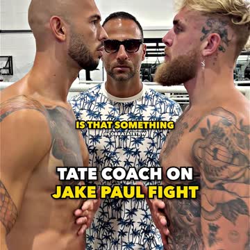 Tate coach on the Jake Paul fight