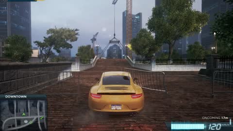 Porsche Jump Test from Need for speed most wanted