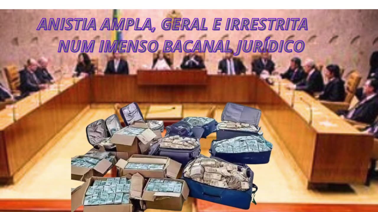 ANISTIA AMPLA, GERAL E IRRESTRITA NUM IMENSO BACANAL JURÍDICO