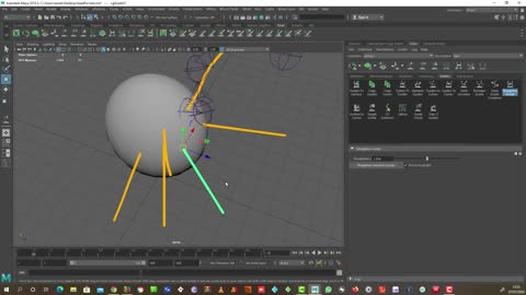 Maya Tutorials:Paint Effects Grass part4