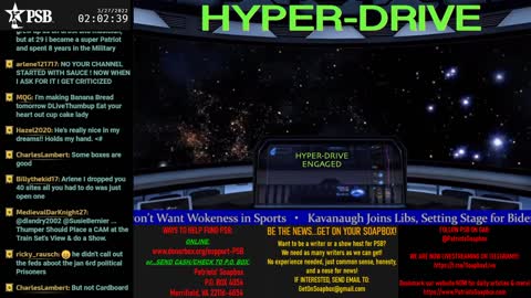2022-03-27 00:00 EDT - Hyper-Drive "The Early Edition": with Thumper