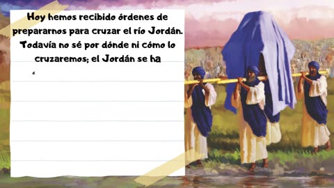 CLASE DE MENORES - El cruce del Jordán