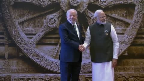 G20 Summit- Brazil President Luiz Inácio Lula da Silva arrives at Bharat Mandapam for G20 Summit