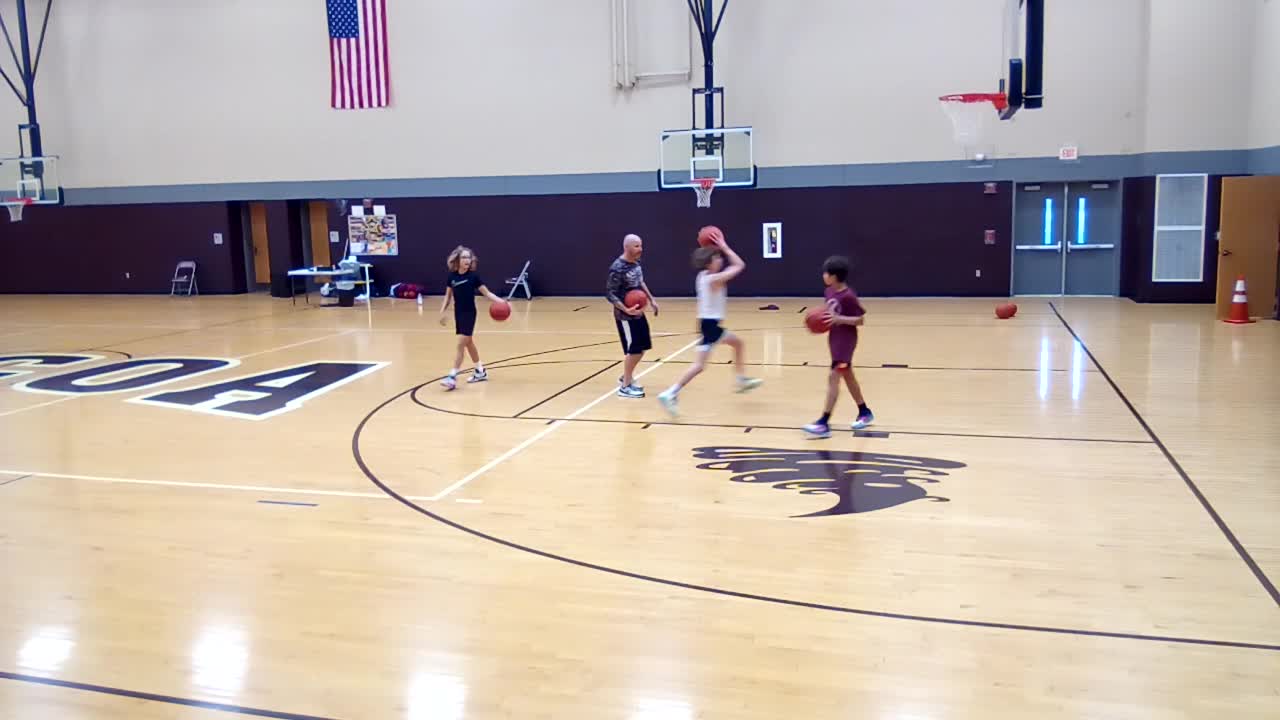 Finishing with a Euro Step