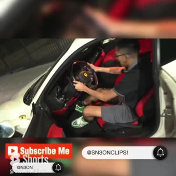 N3ON ALMOST BLOWS UP FERRARI!