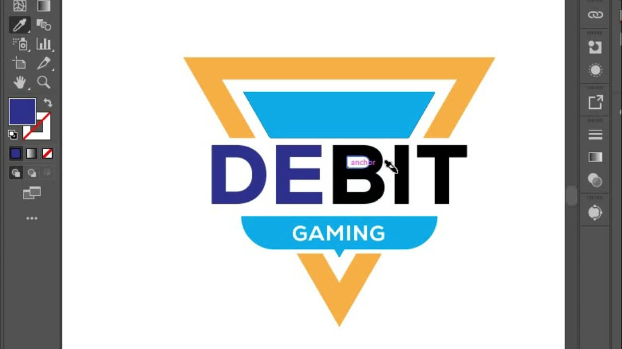 New Logo Design Video || Debit Gaming Logo || New Tutorial Video