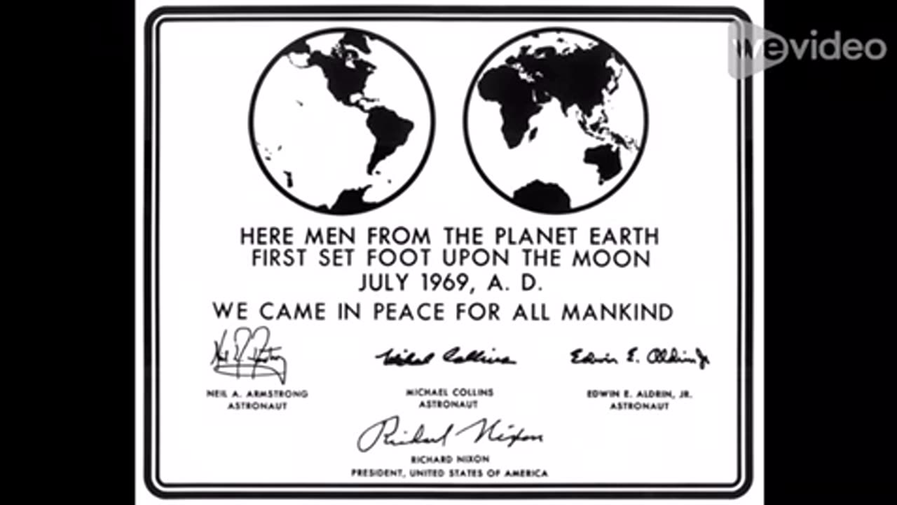 President Richard Nixon and the Apollo 11 Plaque https://youtu.be/bWMm_DUlJlk