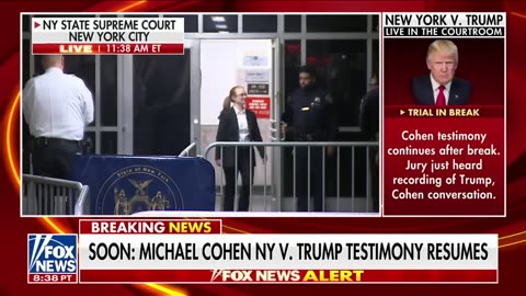 Jury Hears Recordings Of Cohan, Trump..