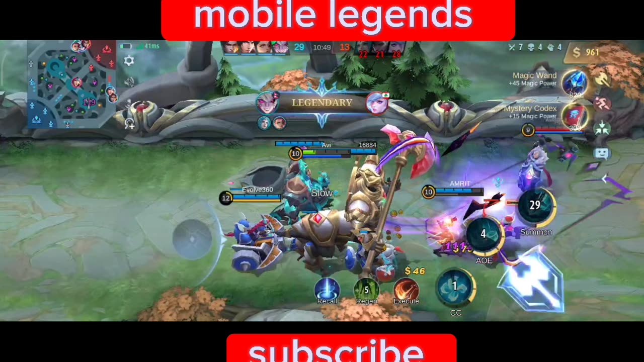 Mobile legends game