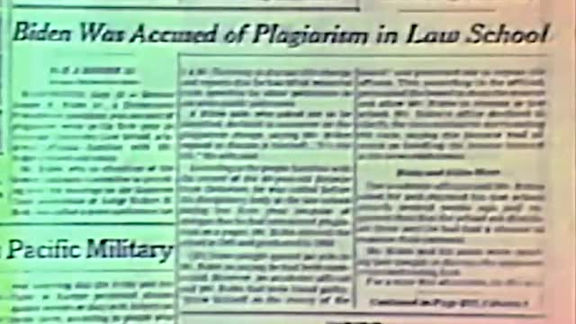 Joe Biden admits to Plagiarism & Drops Out of 88' Presidential Race