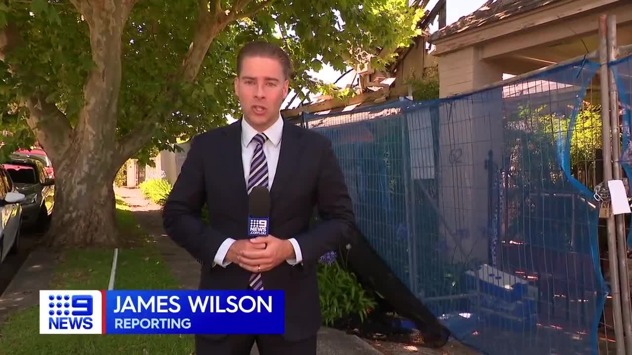 Police investigate $24 million mansion fire _ 9 News Australia