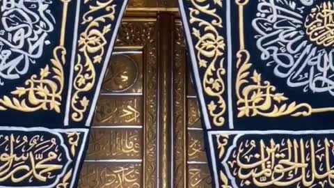 very close of Baitullah 🕋🌹||Baitullah wall and door of Baitullah 🕋🌹