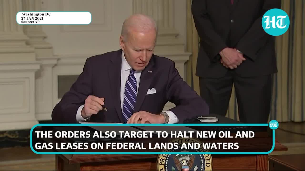 Biden targets drilling, fossil fuel subsidies with executive orders on climate change