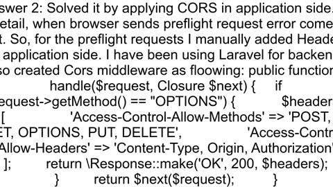 CORS problem if quotContenttypequot quotmultipartformdataquot