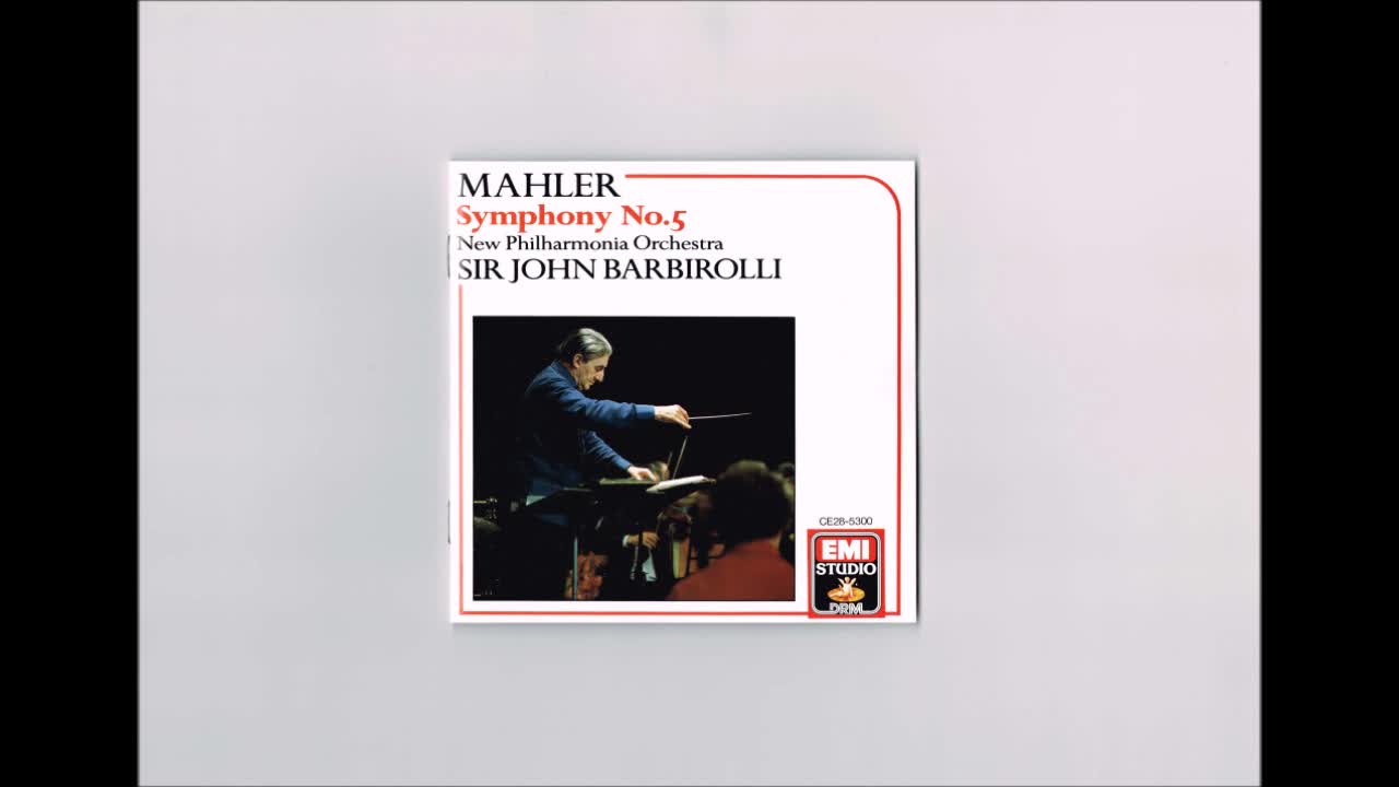Mahler - Symphony No.5 Barbirolli New Philharmonia