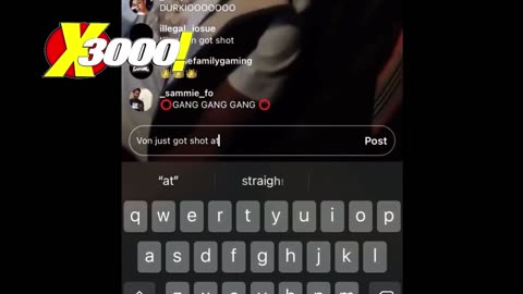 LIL DURK FINDS OUT KING VON WAS SHOT FROM THE FANS ON IG LIVE!!