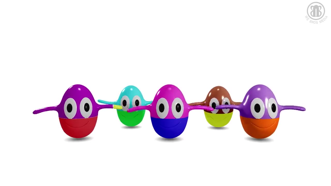 Learn Colors with Surprise Eggs - SurpriseToys Nursery Rhymes, Kids Songs