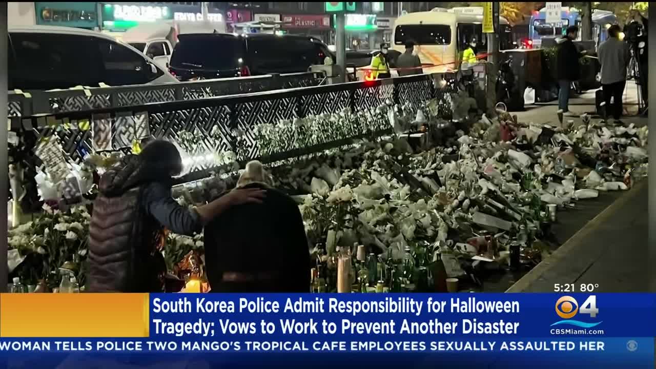 South Korea Police Admit Responsibility For Halloween Stampede That Killed Over 150 People In Seoul