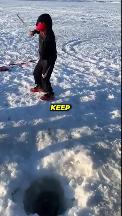 Kid Catches Fish The Same Size As Him!!