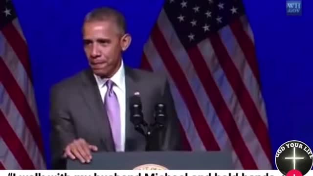 Obama on his husband Michael.