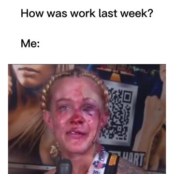 How was work😂