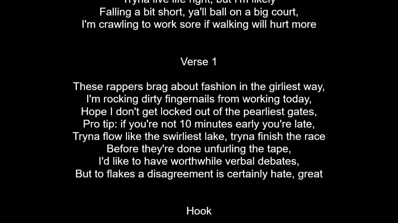 Getting a Little Much (FULL SONG)