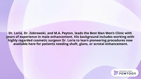 Best Man Men's Clinic