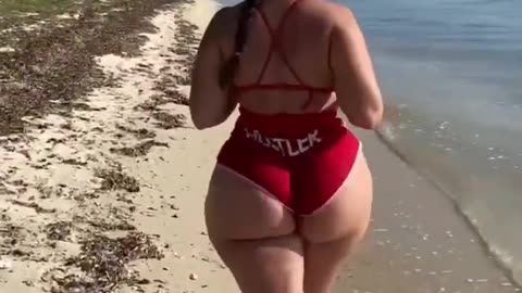 Video of me running on the beach