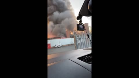 3rd April 2021 - Large Fire, Skippers Lane Industrial Estate Middlesbrough