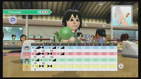 Wii Sports Club Bowling Game4 Part1