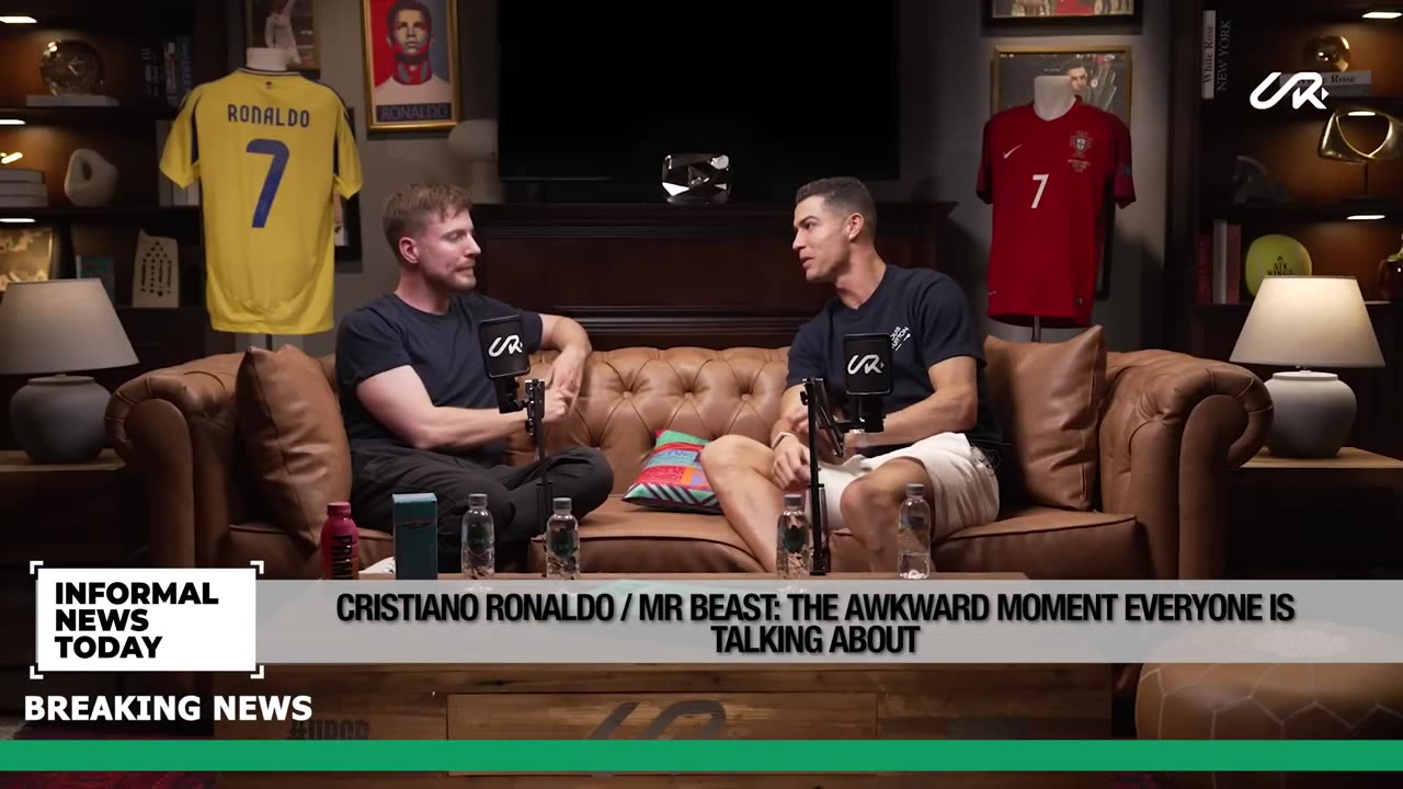 Cristiano Mets Mr Beast.#cr7 #mrbeast