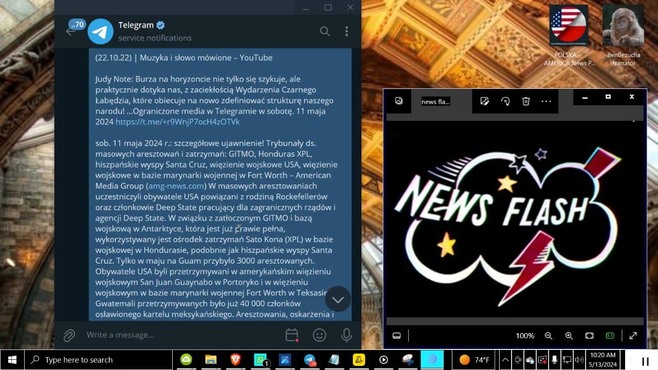 ⚡️NEWS FLASH⚡️05.14.24 ByBenBezucha