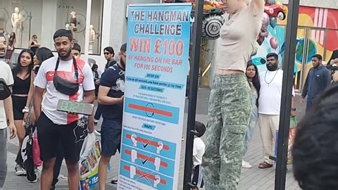 The hangman challenge win £100 😱😮