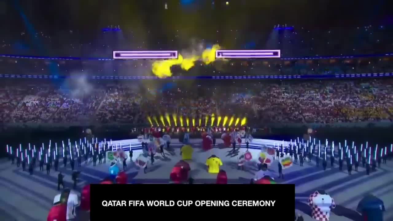 QATAR WORLD CUP OPENING CEREMONY 2022