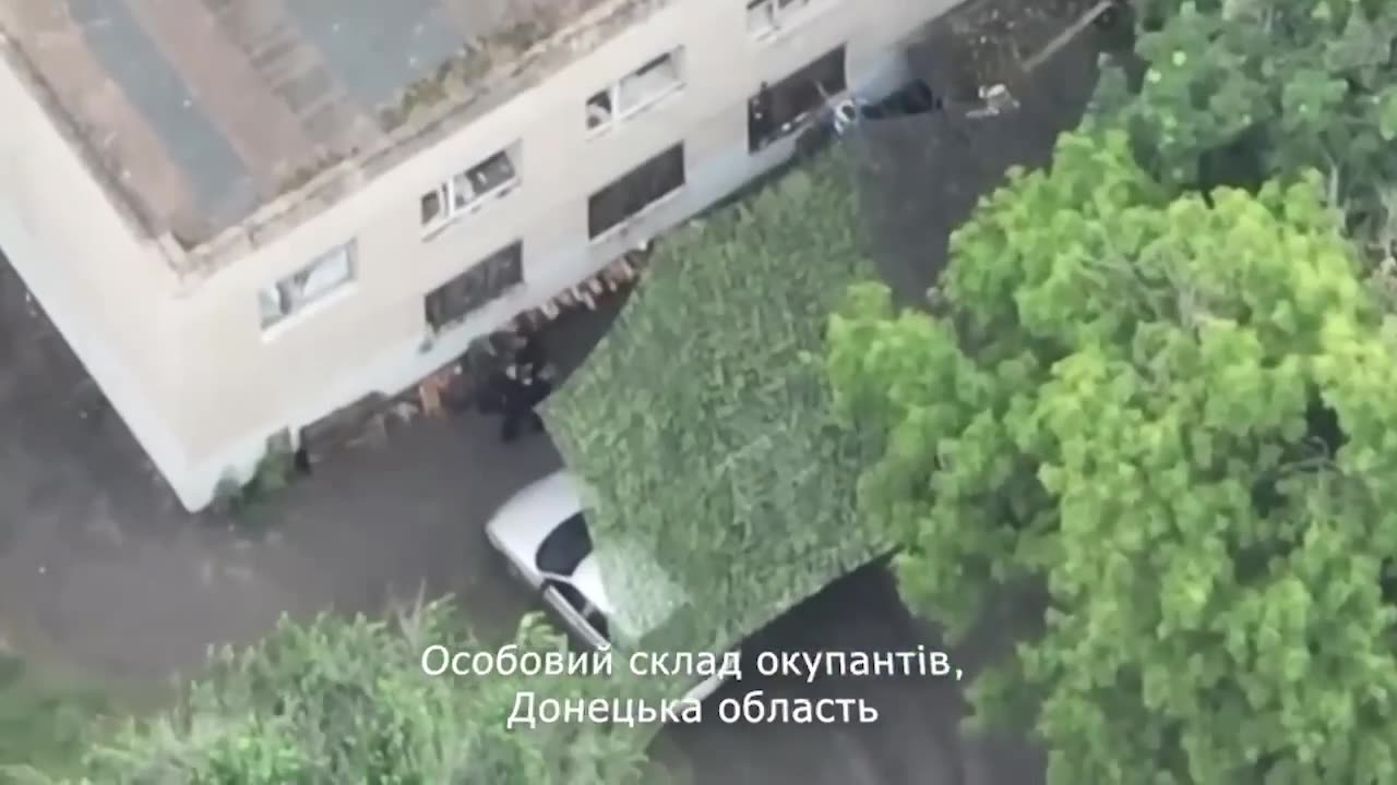 The defense forces continue to destroy Rusnya in the Donetsk region.