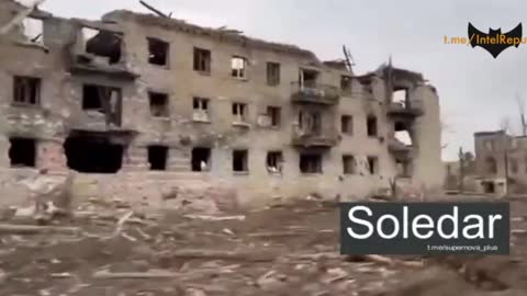 New footage shows total destruction in Soledar