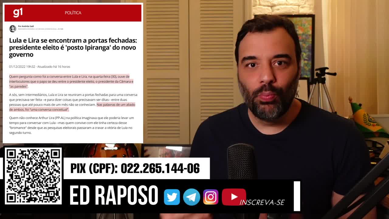 É MUITA PRESSÃO - ED RAPOSO COMENTA