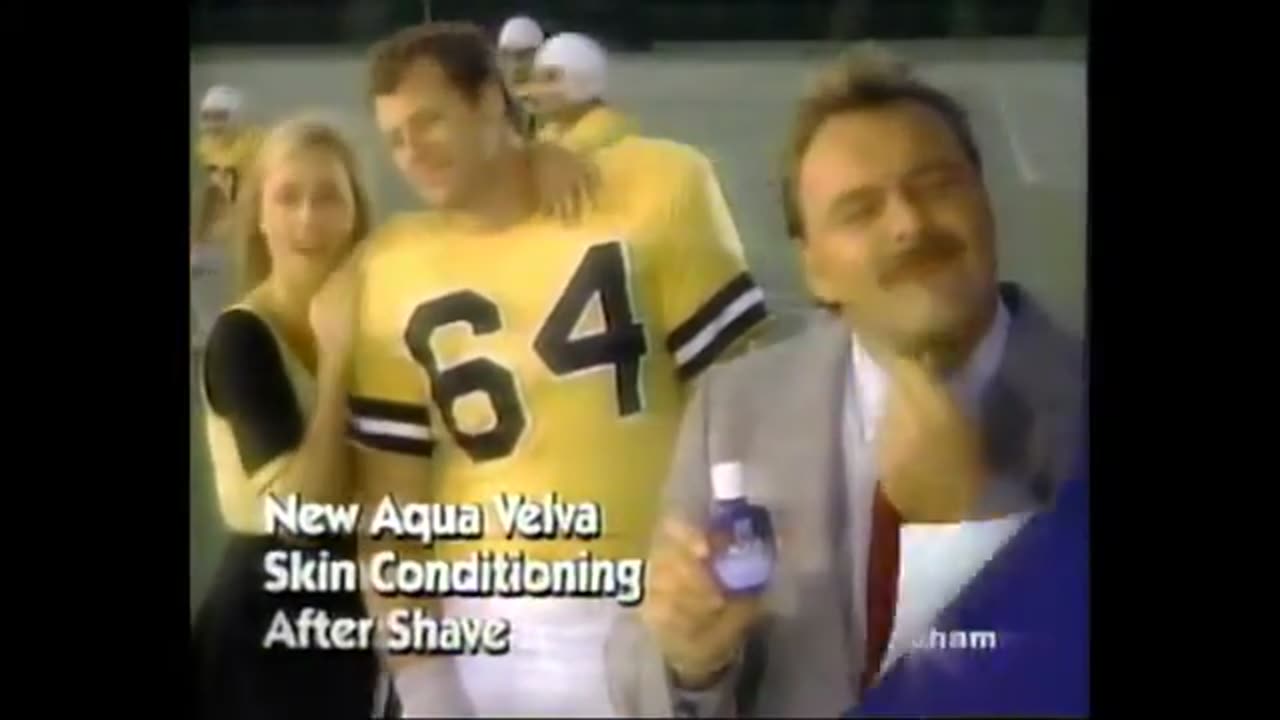 July 1988 - Dick Butkus is an Aqua Velva Man