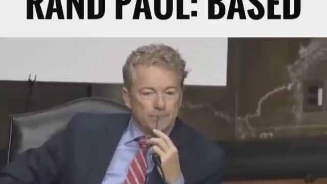 Rand Paul Drops Mic On Fauci's Lumpy Head