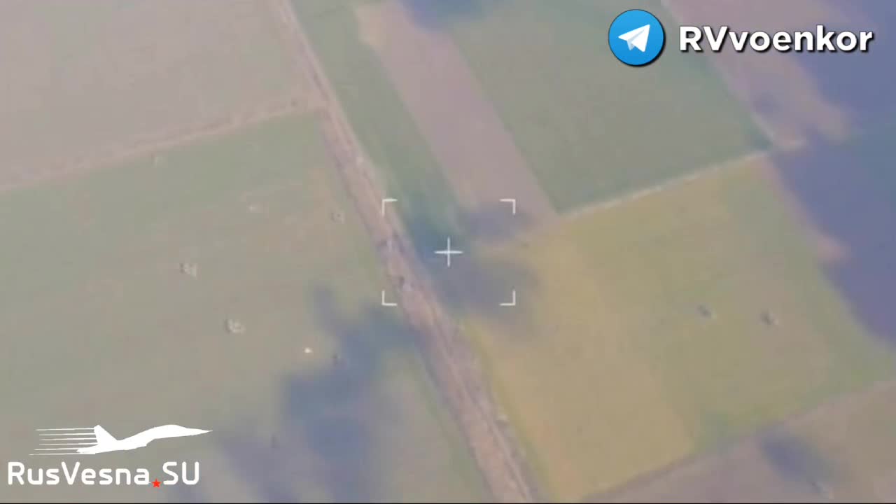 Ukraine War - The Russian army covers the positions of the Armed Forces