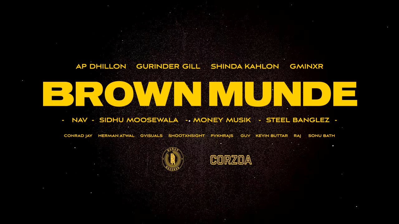 BROWN MUNDE- AP DHILLON | GURINDER GILL SHINDA KAHLON (Official Music Video)