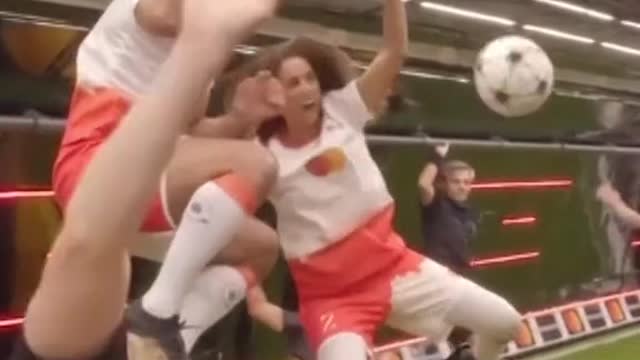This is What a Zero Gravity Football Game Looks Like