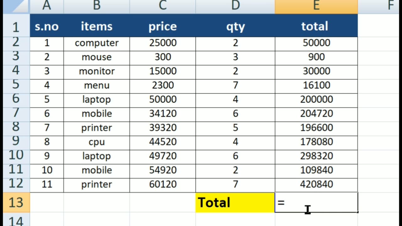 How to learn microsoft excel